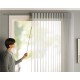 Bastón para correr cortinas blanco medida 0,90