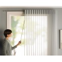 Bastón para correr cortinas - acrílico transparente medida 1,00 metro