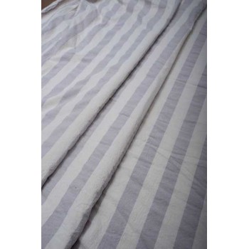 Tela de cortinería Tussor Cotton Faja Perla
