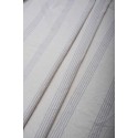 Tela de cortinería Tussor Cotton Raya Perla