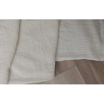 Tela de cortinería Gasa Lino Crudo